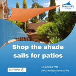Shop the shade sails for patios