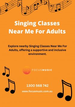 Singing Classes Near Me For Adults