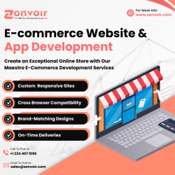 Enhance your online presence with Zonvoir’s professional E-commerce Web & App Developm ...