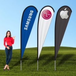 Custom Teardrop Flags: Personalize Your Promotion