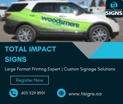 Large Format Printing Services by Total Impact Signs: Elevate Your Brand with Stunning Visuals