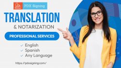 Translation and notarization