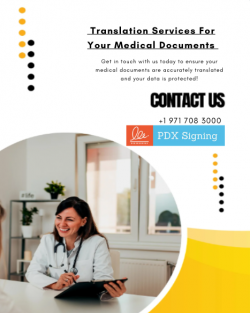 Translation services for your medical documents