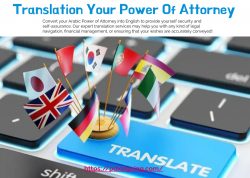 Translation Your Power Of Attorney