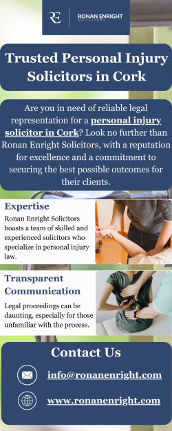 Trusted Personal Injury Solicitors in Cork
