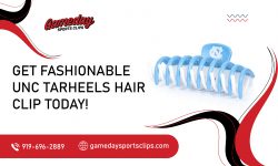 Grab Your Favorite UNC Tarheels Hair Clip Now!