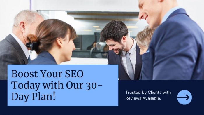 SEO Packages 30-Day SEO plan : Trusted By Clients & Reviews Available