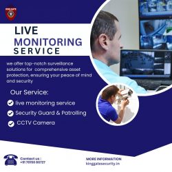 live monitoring security service in Delhi NCR