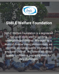 Empowering Futures: Education Scholarships by SMILE Welfare Foundation