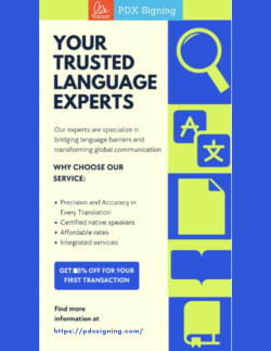 Your trusted language expert