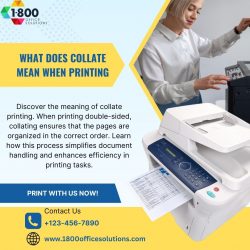 Understanding What is Collate in Printer?