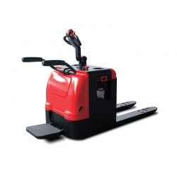 High-efficiency all-electric pallet truck with pedals