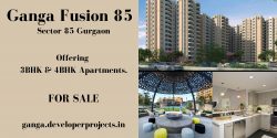 Ganga Fusion 85 Sector 85 Gurgaon | 3 & 4 BHK Apartments.