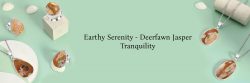 Deerfawn Jasper Tranquility: Nature’s Art in Earthy Tones
