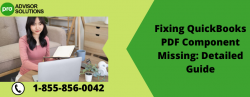 An Easy Method to Resolve QuickBooks PDF Component Missing Issue