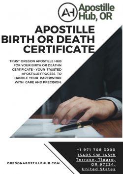 Apostille services in Columbia City