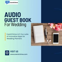 Audio Guest Book for Wedding