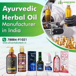 Ayurvedic oils manufacturer