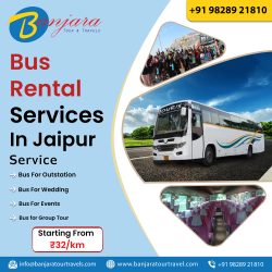 Luxury Volvo Bus Rental Jaipur