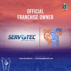 Servotech Owns Franchise Team in Bengal Pro T20 League