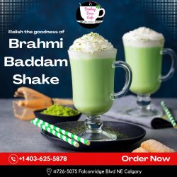 Savor The Goodness of Brahmi Baddam Shake
