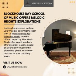 Blockhouse Bay School of Music offers Melodic Heights explorations.
