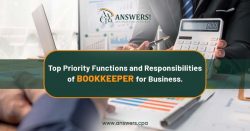 Functions and Responsibilities of Bookkeeper for Business