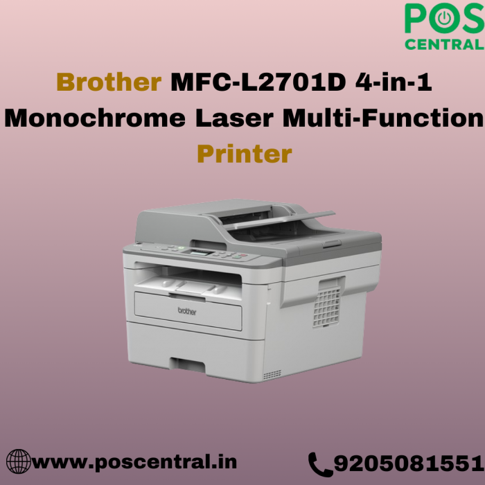 Effortless Printing Experience: Brother MFC-L2701D