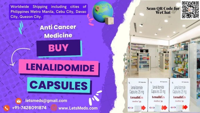 Purchase Generic Lenalidomide Brands Lenalid Capsules Online Cebu City Philippines