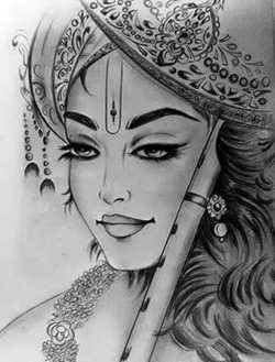 Krishna Drawing