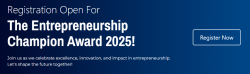 Entrepreneurship Champion Award 2025