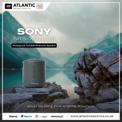 Compact and Powerful Sony SRS-XB100B Portable Wireless Speaker