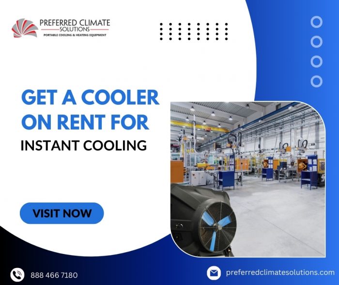 Get a Cooler on Rent for Instant Cooling