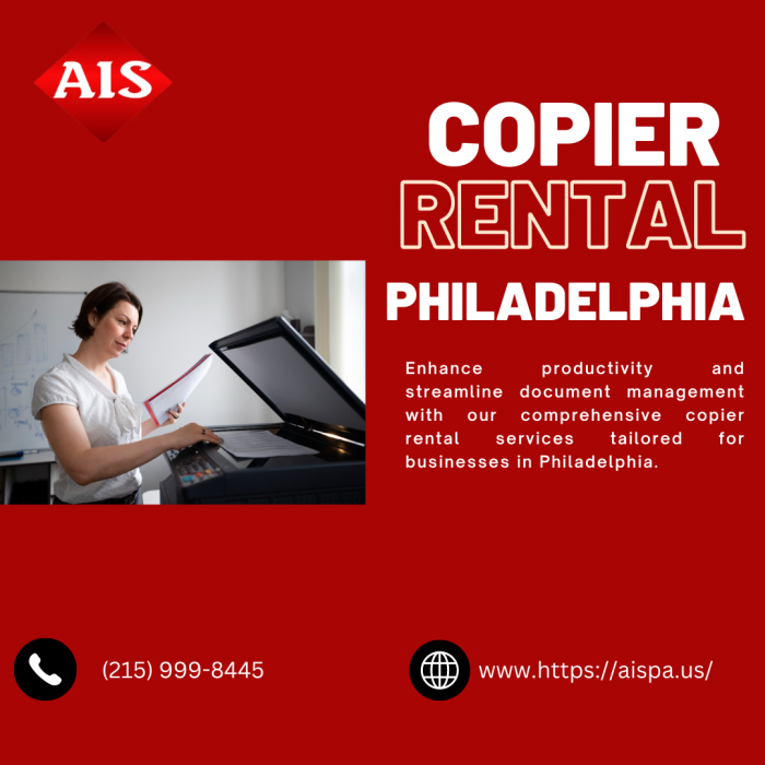 Copier Rentals with Delivery and Setup in Philadelphia