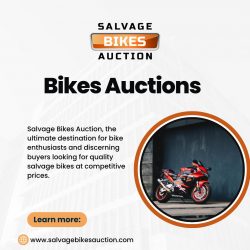 Bikes Auctions | Salvage Bikes Auction