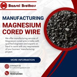 High-Quality Magnesium Cored Wire for Enhanced Metal Alloys