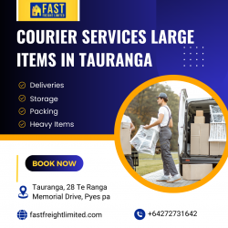 Courier Services Large Items in Tauranga Fast Freight Limited