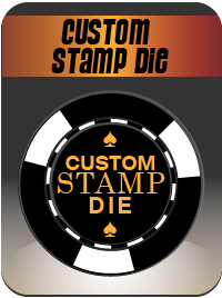Custom Stamp Die Poker Chips | American Gaming Supply
