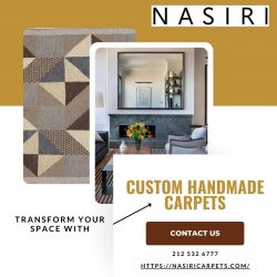 Crafted Just for You: Custom Handmade Carpets by Nasiri Carpets