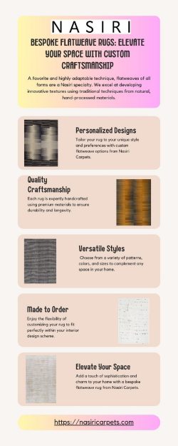 Crafted to Perfection: Nasiri Carpets’ Custom Flatweave Rugs