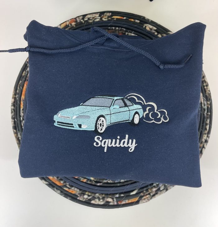 Custom Car Hoodie – Embroidered Hoodies / Sweatshirts