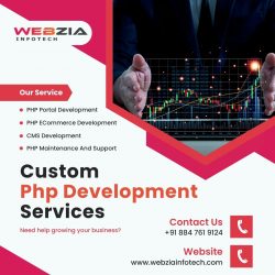 Custom Php Development Services – Webzia Infotech