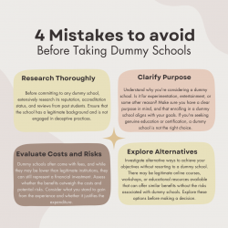 4 Mistakes to avoid Before Taking Dummy Schools in Jaipur