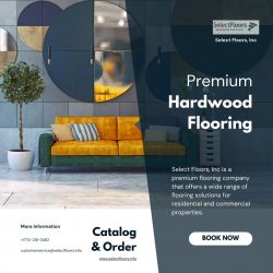 Elevate Your Space with premium hardwood flooring service provider