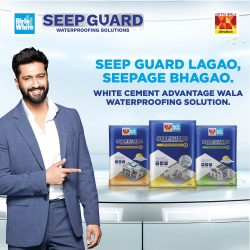 Stop Seepage with Birla White Seep Guard Waterproofing Solution!