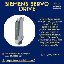 Enhance Your Machine’s Performance With Siemens Servo Drive
