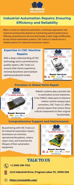 Enhancing Efficiency and Reliability With Industrial Automation Repairs