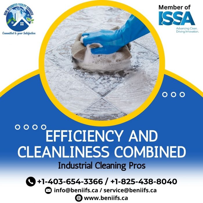 Efficiency With Cleanliness with our Industrial Cleaning Pros