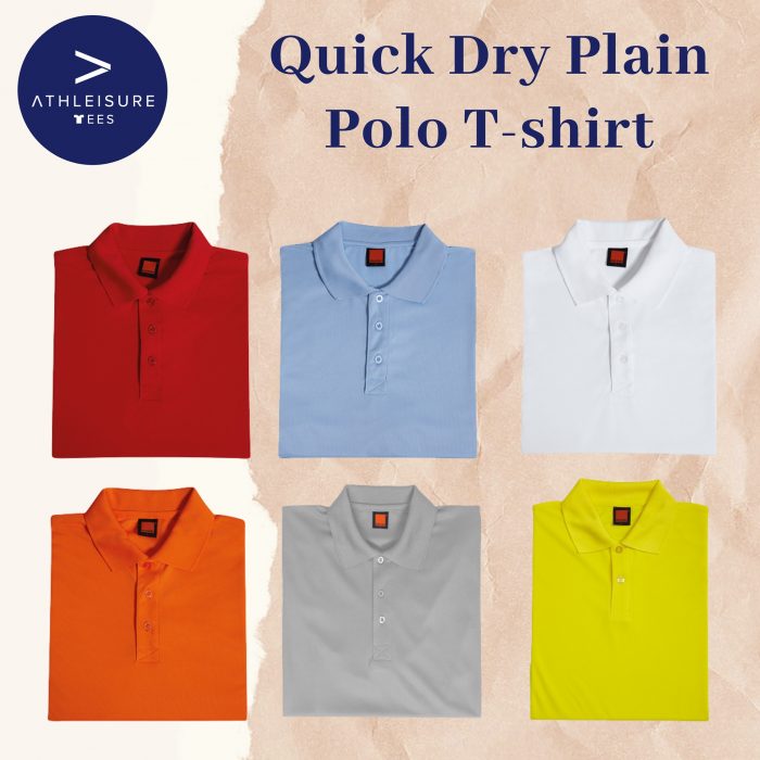 Explore Custom Cotton Polo Shirt Options at The Athleisure Tees (Singapore)!