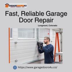 Fast, Reliable Garage Door Repair in Longmont, Colorado